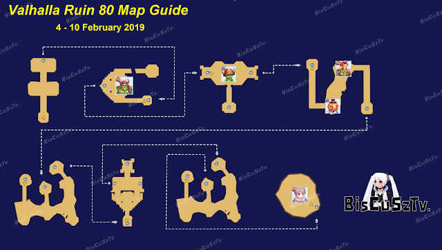 Valhalla Ruins Map 40 - 60 - 80 Guide Ragnarok Mobile Eternal Love ombopak.com