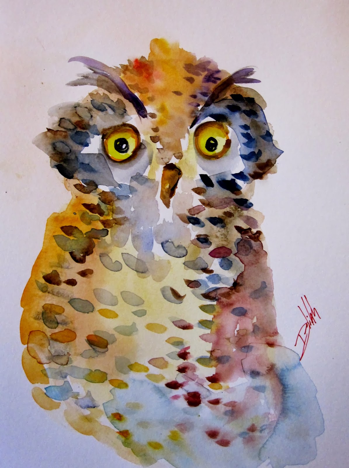 Whimsical Watercolor Paintings