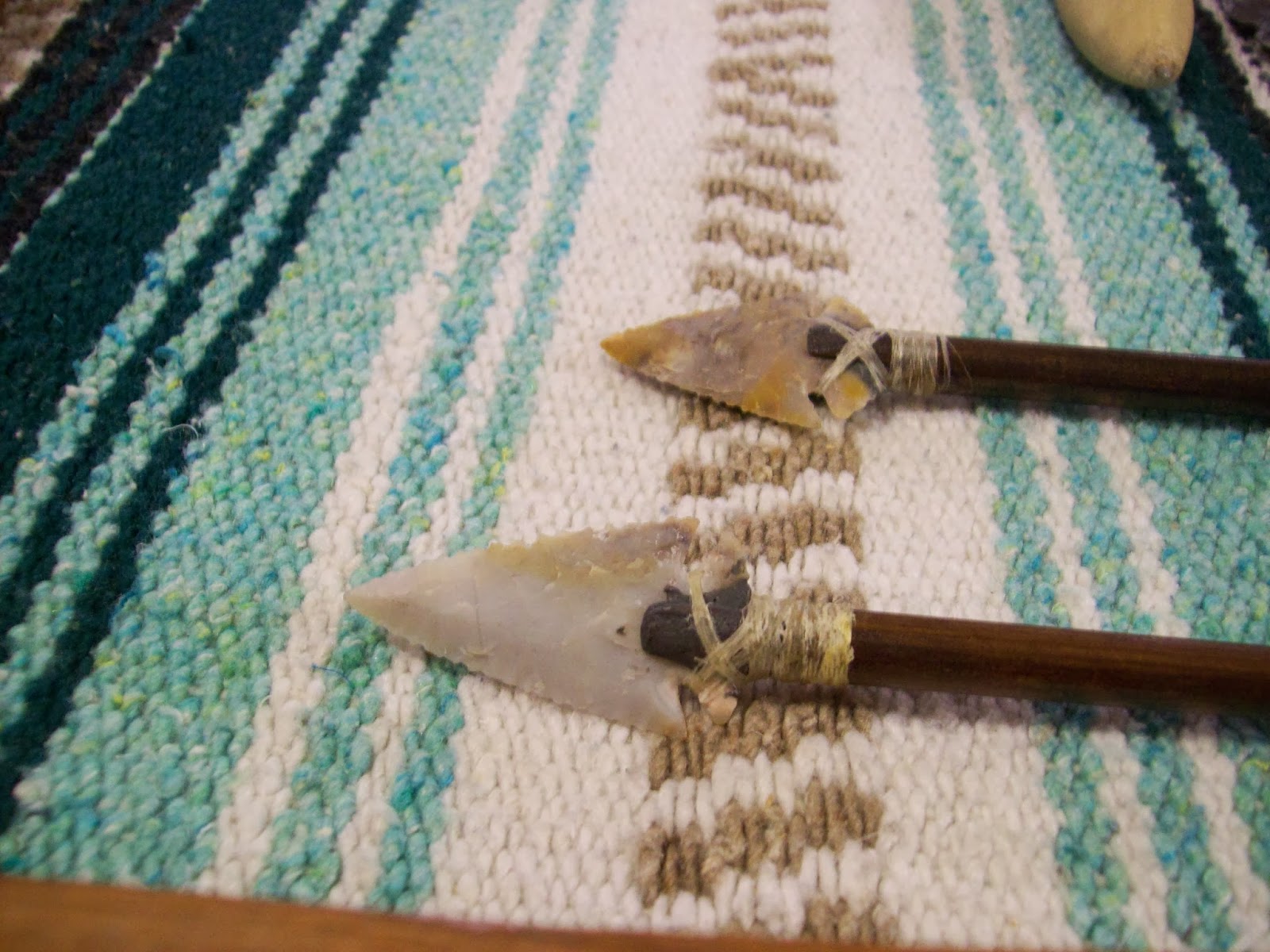 Primitive Enterprises Michigan Flintknappers meet at the Kalamazoo Traditional Archery Expo 2014