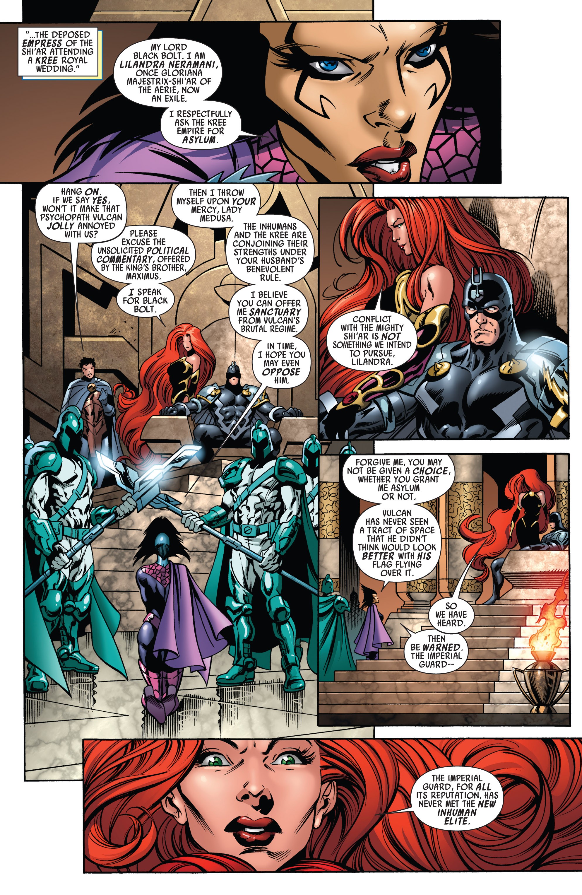 Read online War of Kings comic -  Issue #1 - 8