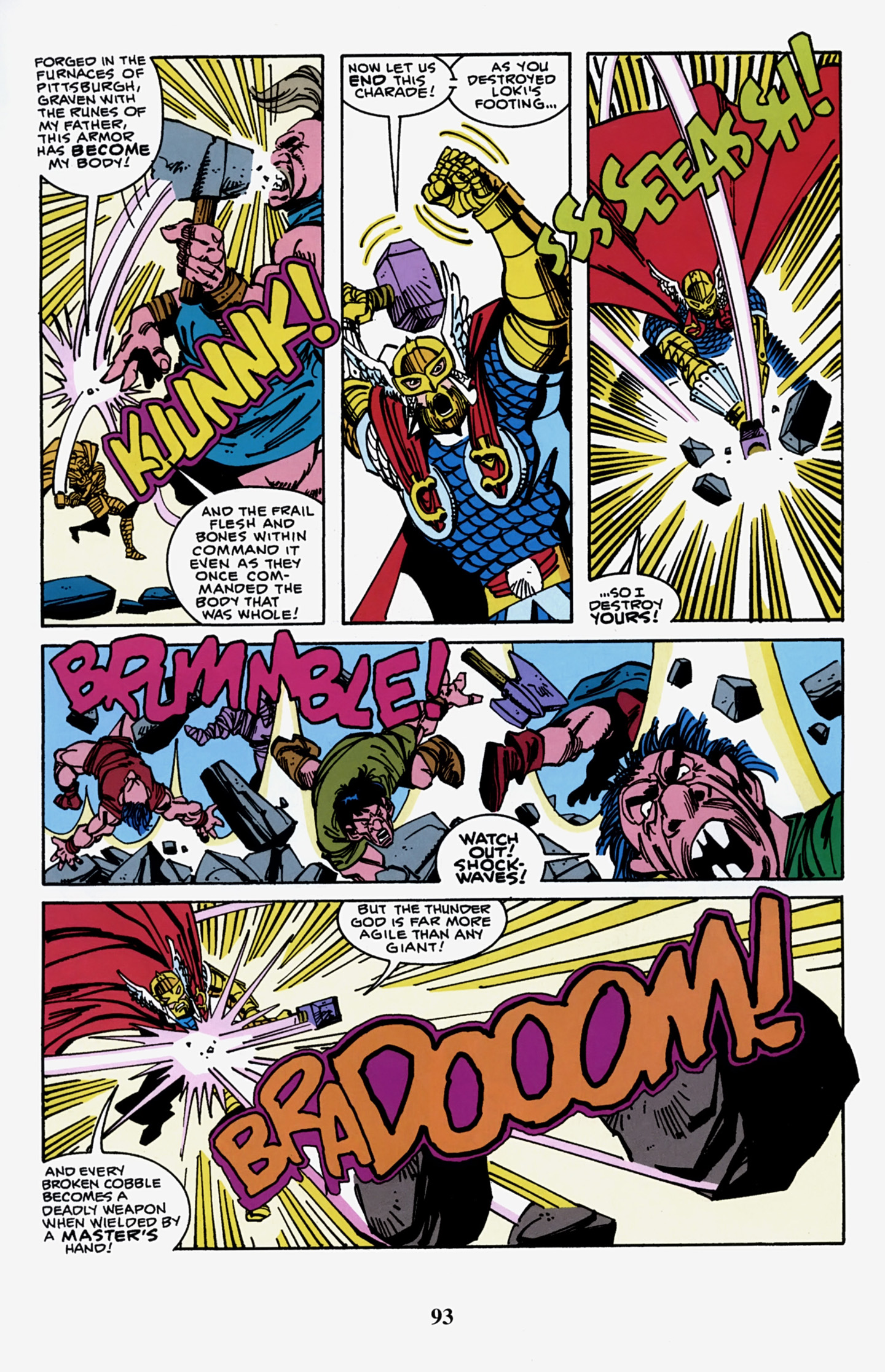 Read online Thor Visionaries: Walter Simonson comic -  Issue # TPB 5 - 95
