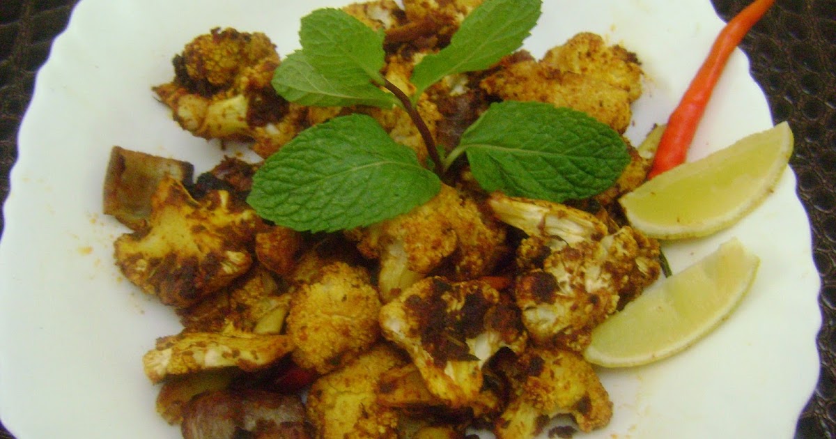 Bethica's Kitchen Flavours Grilled Cauliflower Florets
