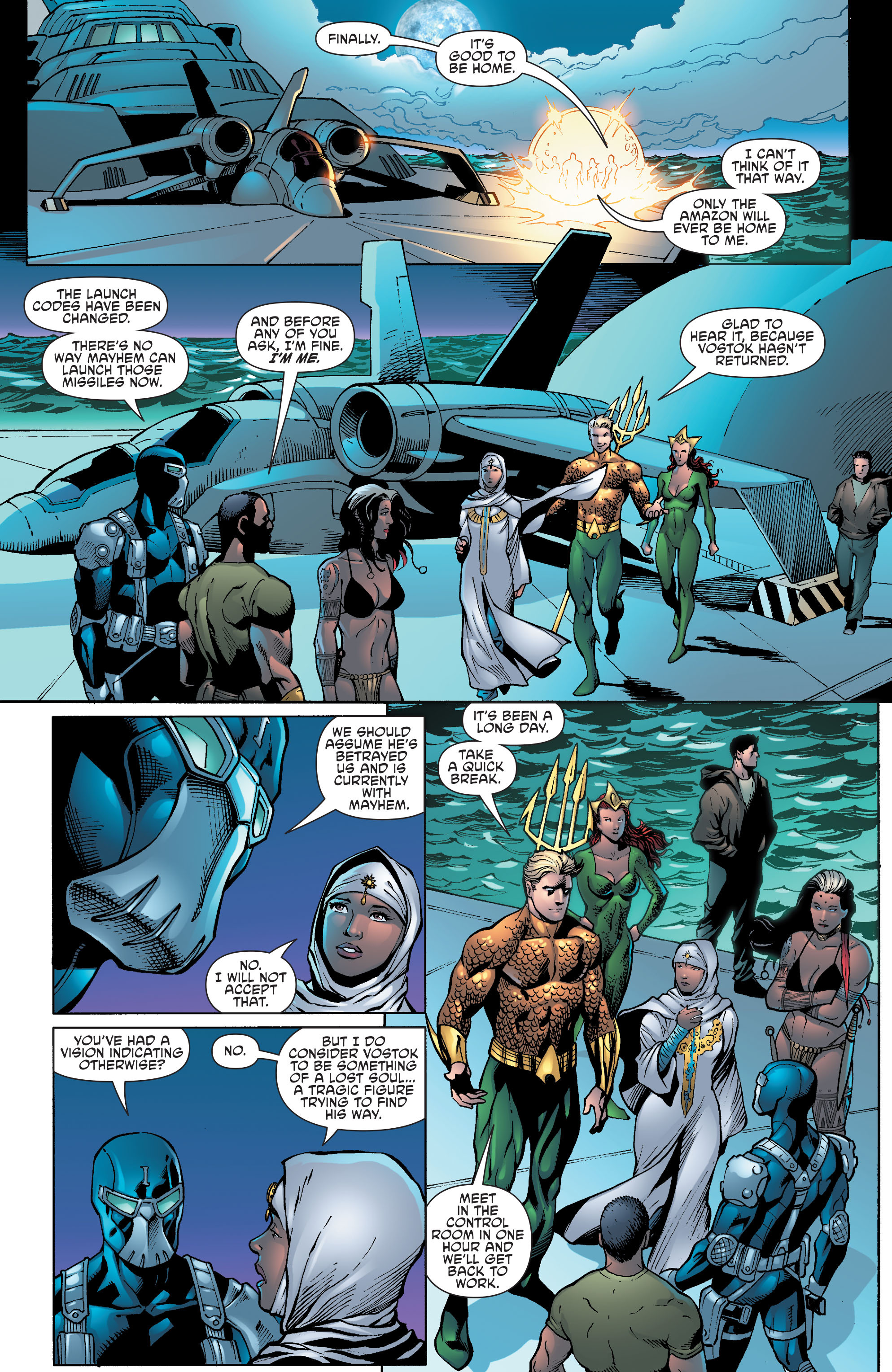 Read online Aquaman and the Others comic -  Issue #9 - 18