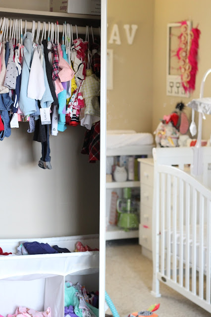 organize baby items