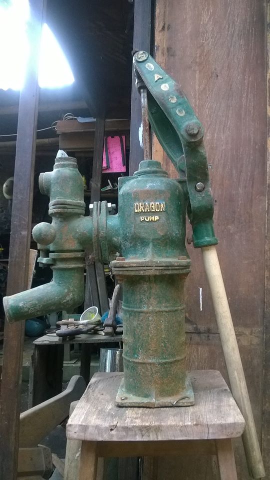 antiklawas pompa air pakai tangan. dragon pump.