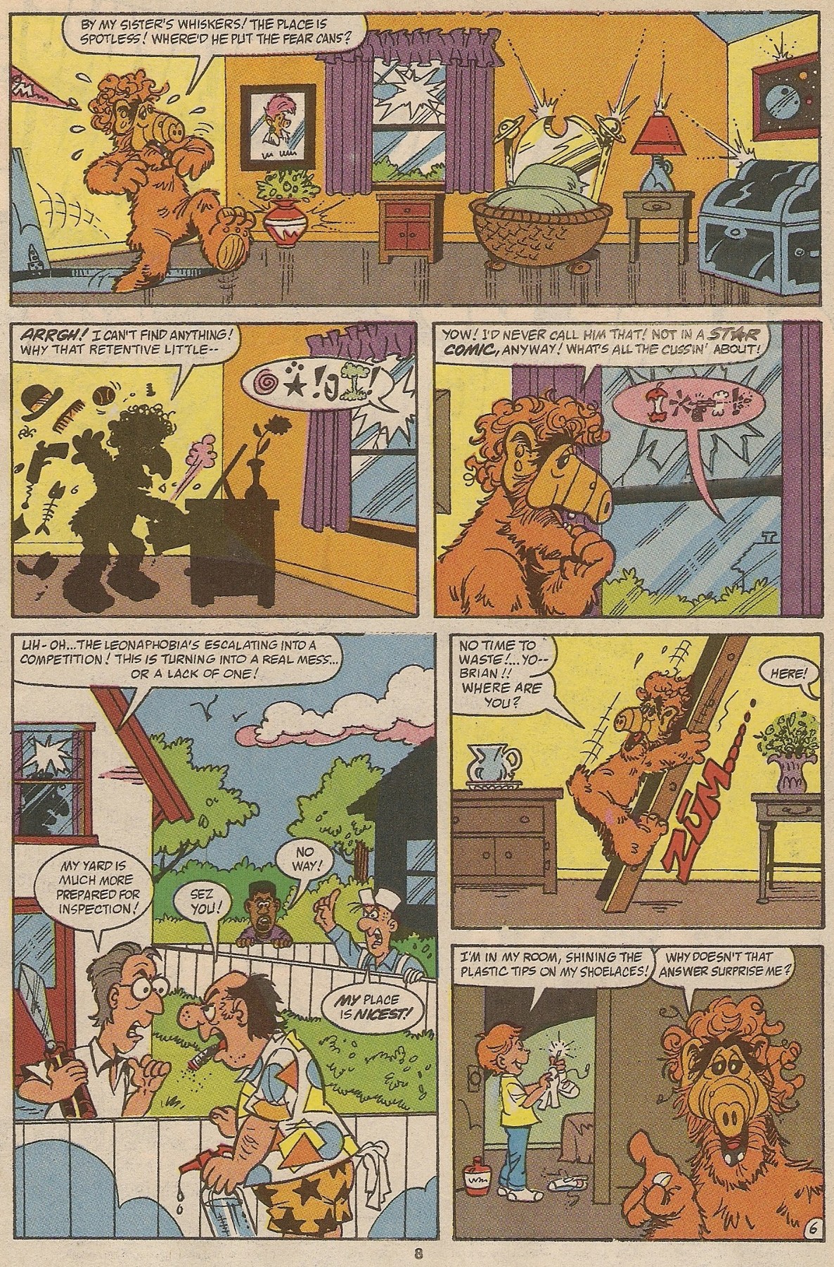 Read online ALF comic -  Issue #35 - 10