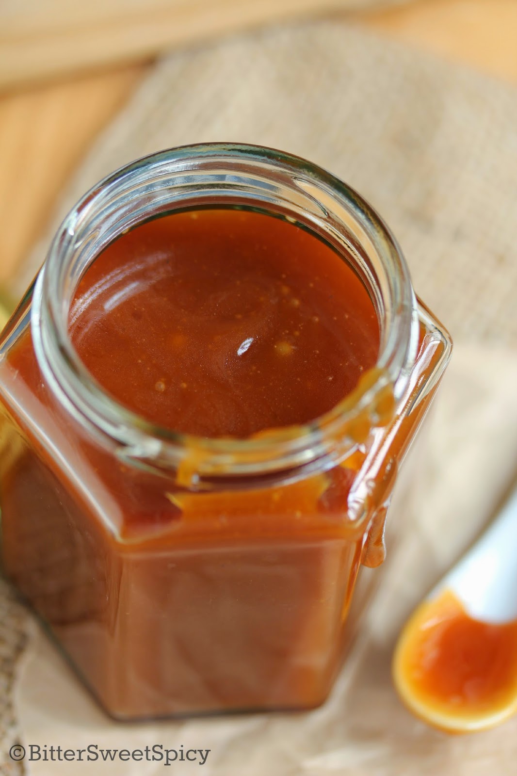 caramel sauce with caramel bits caramel sauce with caramel bits
