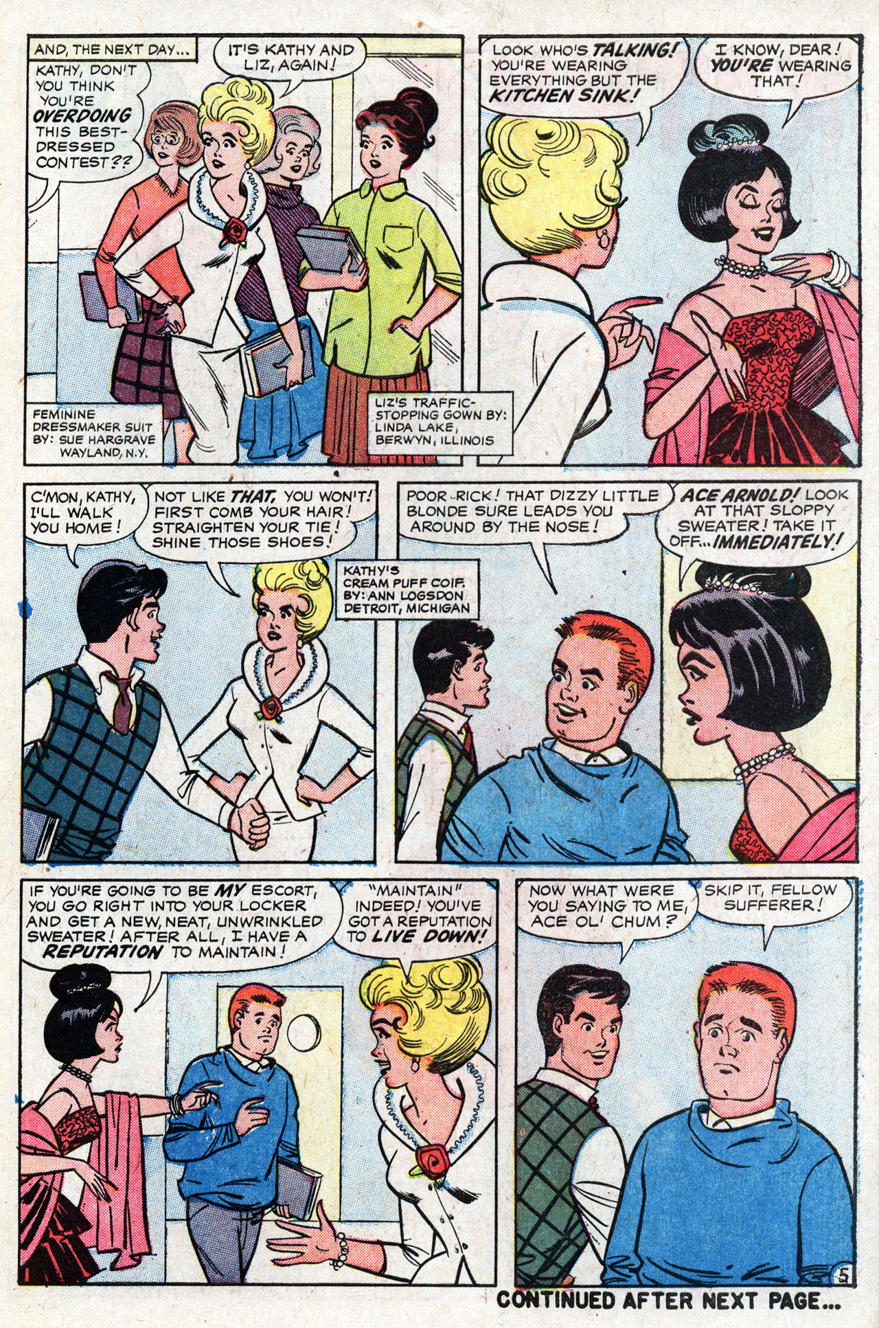 Read online Kathy (1959) comic -  Issue #23 - 7