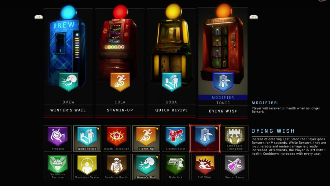 Perk Selection and Duration Guide Black Ops 4 Blackout