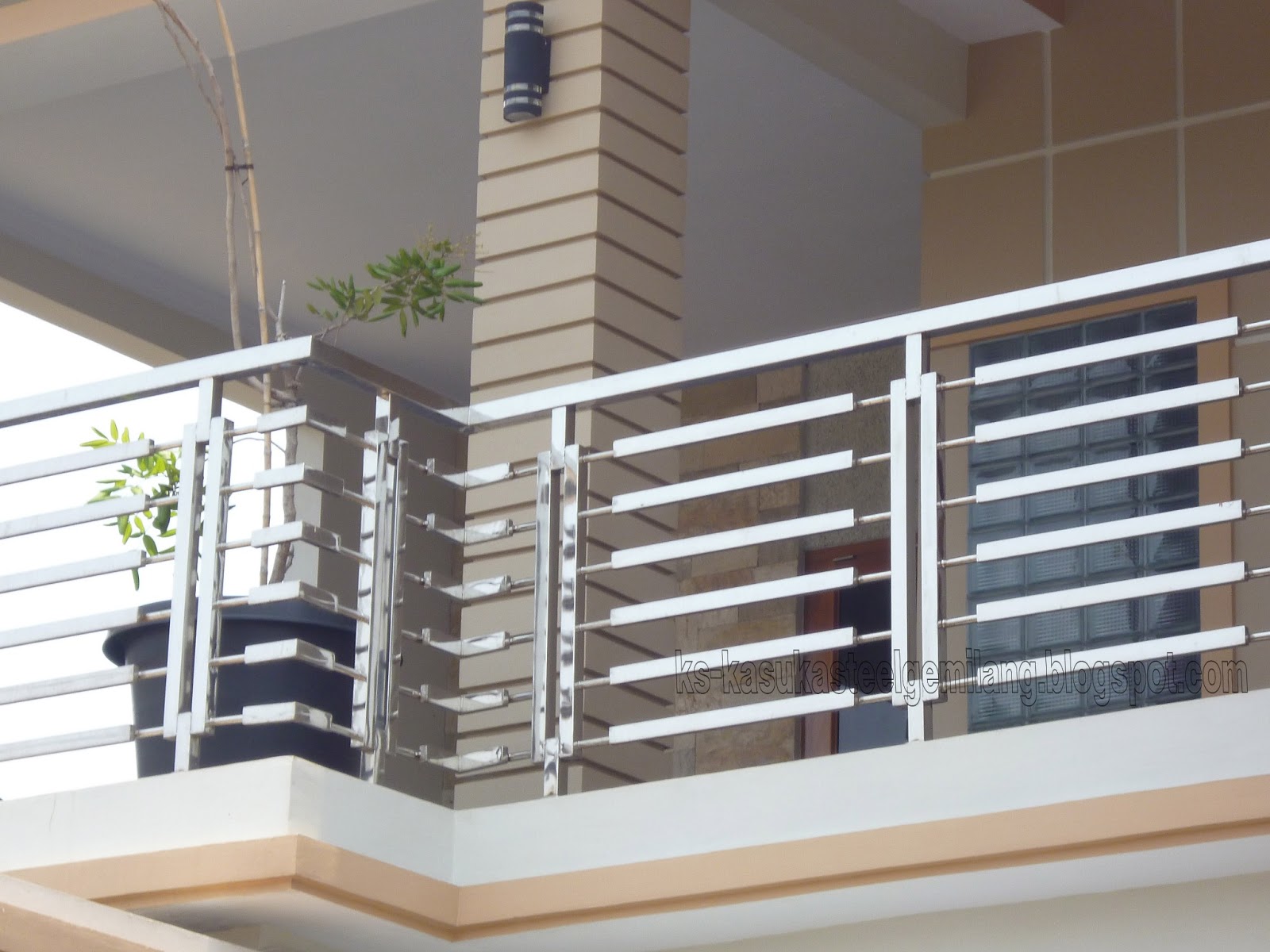 railing balkon stainless