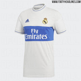 Real Madrid 2018 Adidas Retro Kits