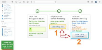 cetak ulang ajuan SKMT / SKBK