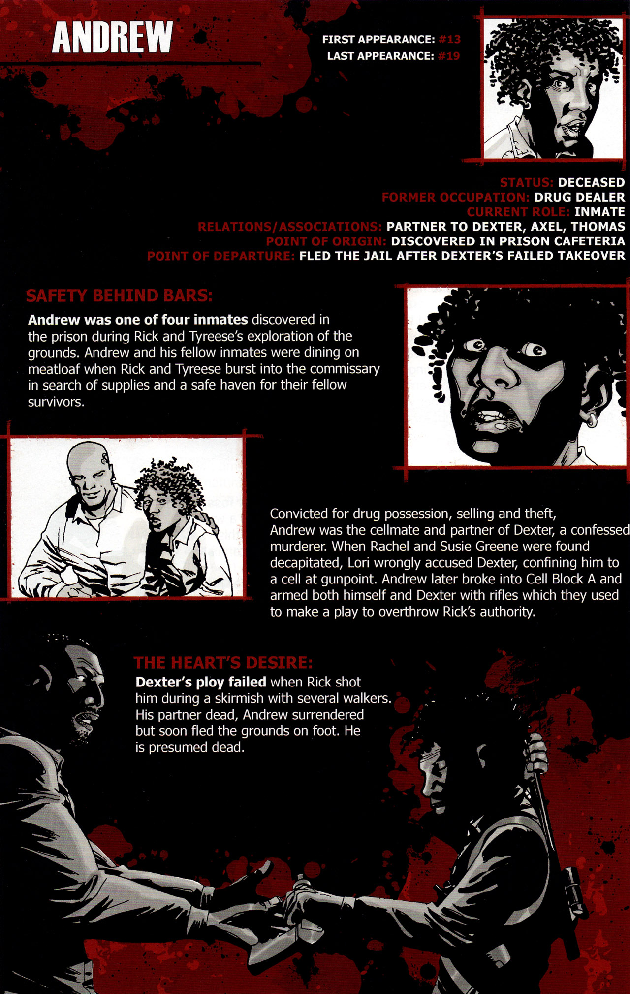 Read online The Walking Dead Survivors' Guide comic -  Issue #1 - 12