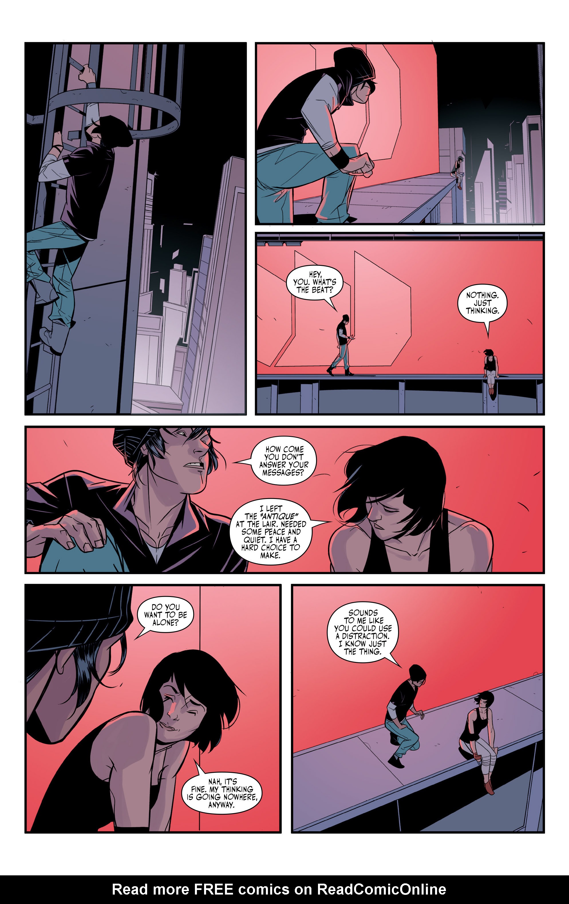 Read online Mirror's Edge: Exordium comic -  Issue #4 - 17
