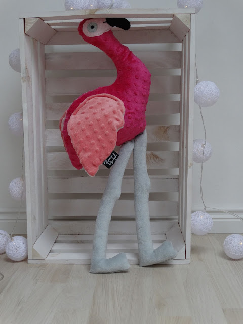 różowy flaming maskotka 4