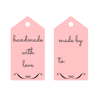 Homemade gift tags  free printables Keeping it Real