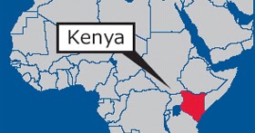 Kenya Africa Map 