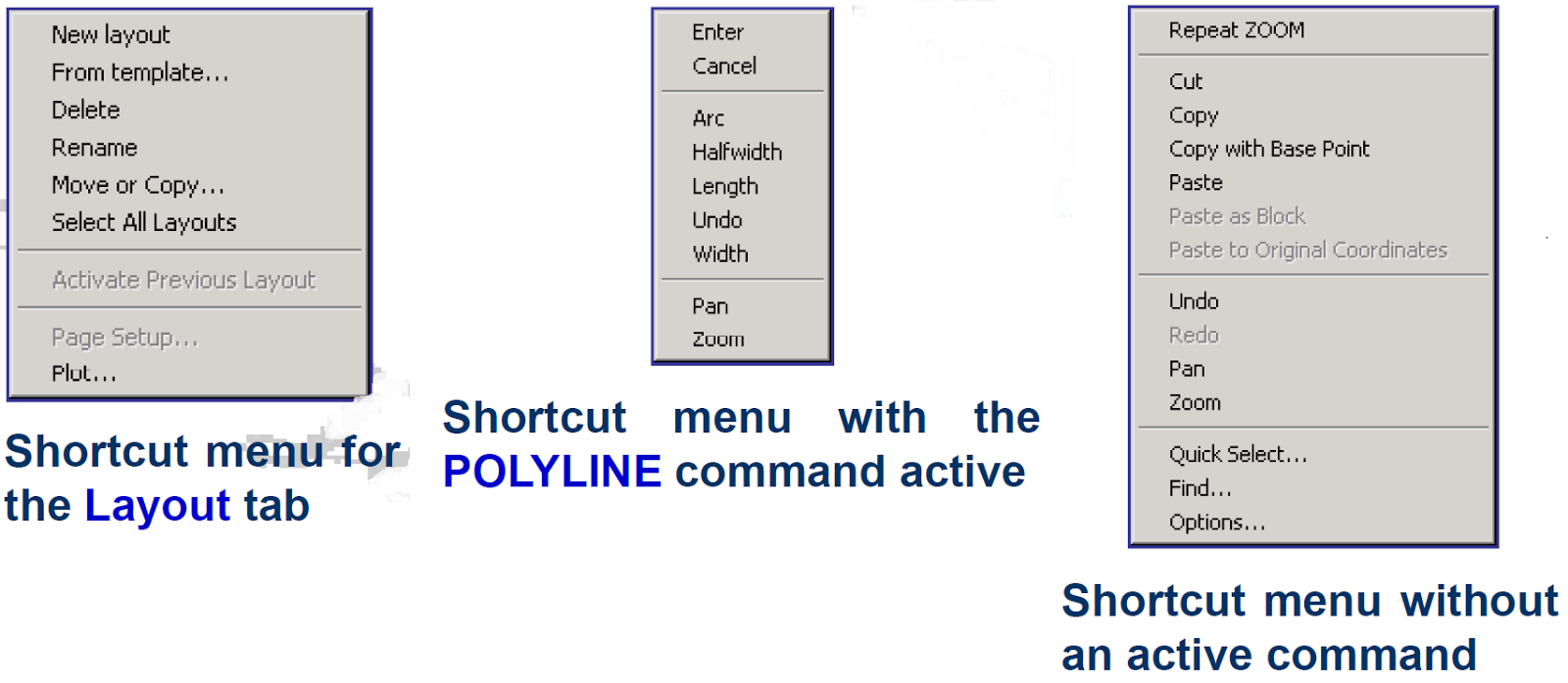 Engineering & Technology: Invoking Commands In AutoCAD