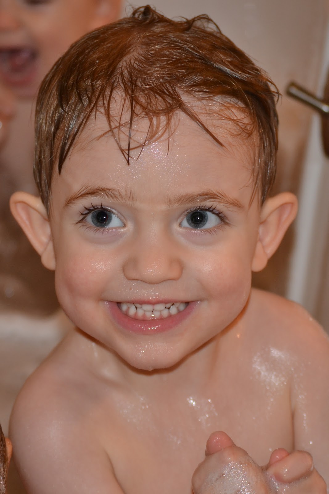 The Odom Family Bath Time