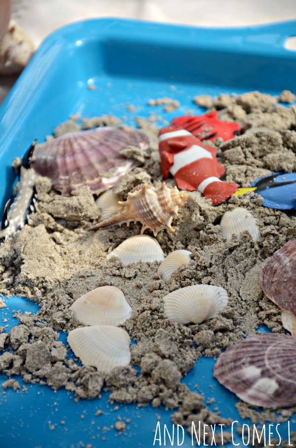 Ocean Commotion Sand Foam Sensory Experience for Preschoolers