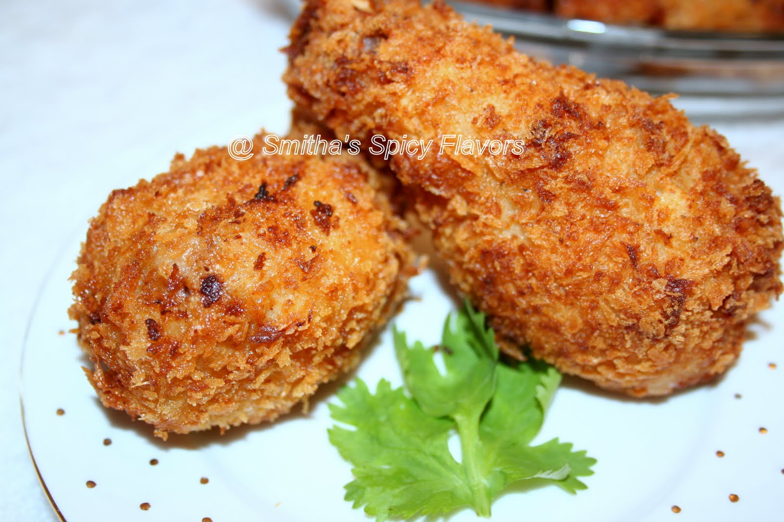 Crispy Chicken drumettes Smitha's Spicy Flavors, Simple and Healthy