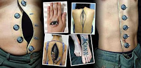 فن الرسم على جلود البشرية على طريقة الفوتوشوب فن الرسم على جلود البشرية على طريقة الفوتوشوب