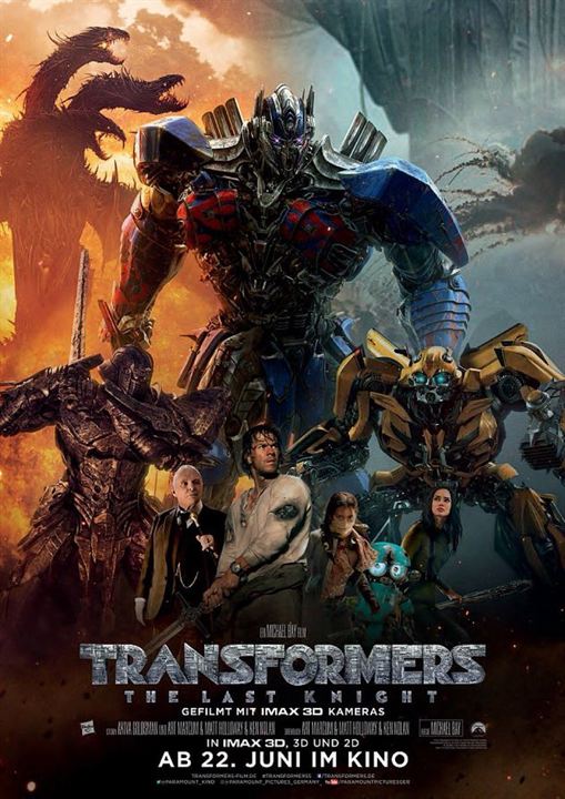 crazy4film TRANSFORMERS 5 THE LAST KNIGHT Filmbesprechung