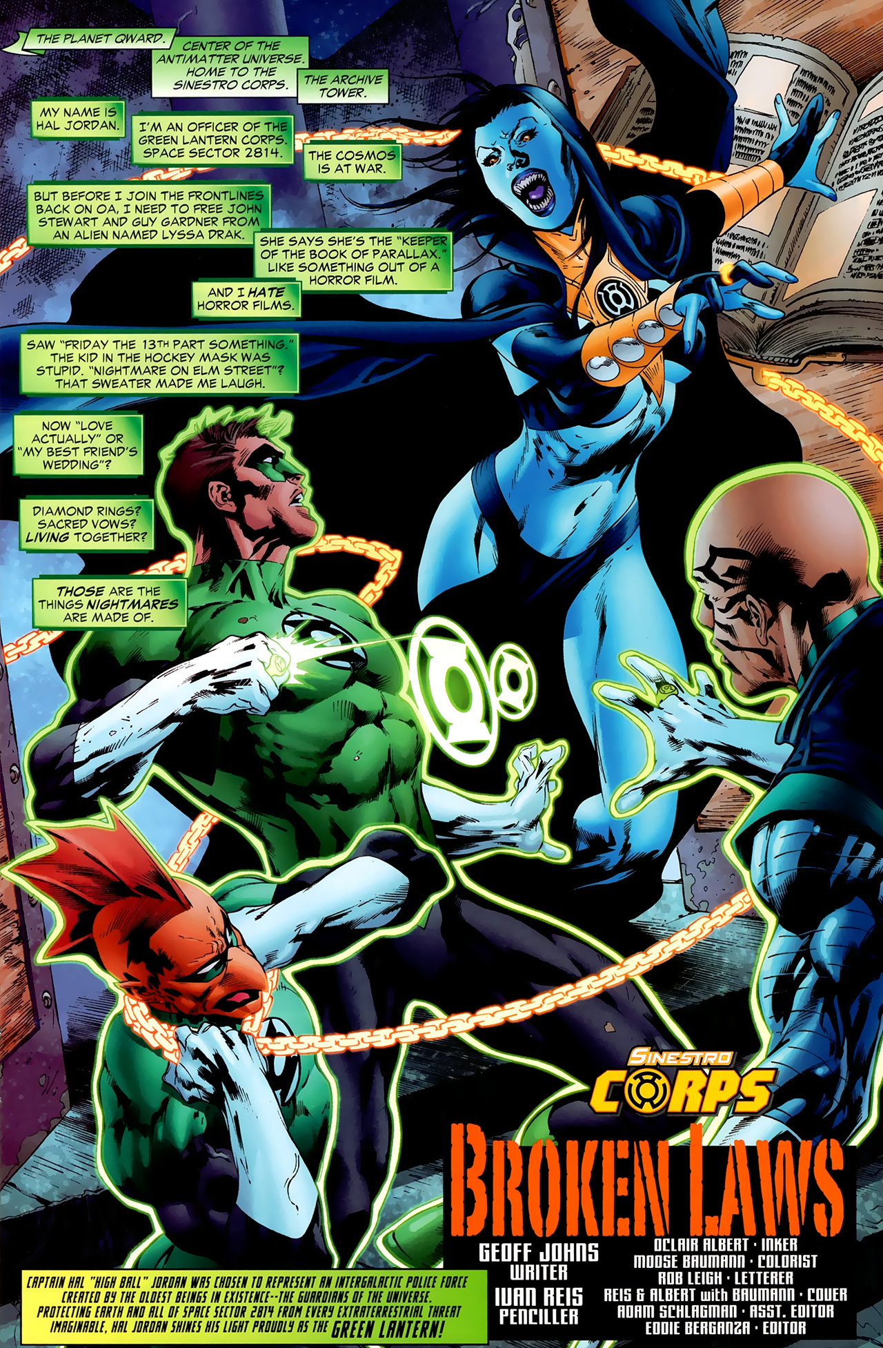 Read online Green Lantern (2005) comic -  Issue #23 - 4