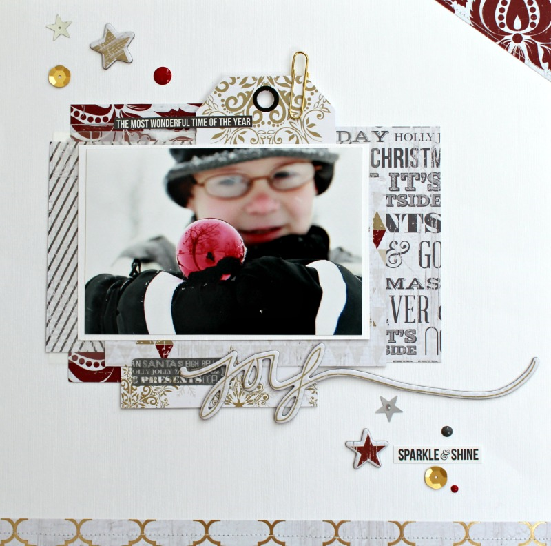 Live The Moment Teresa Collins Designs' Tinsel and Company Joy