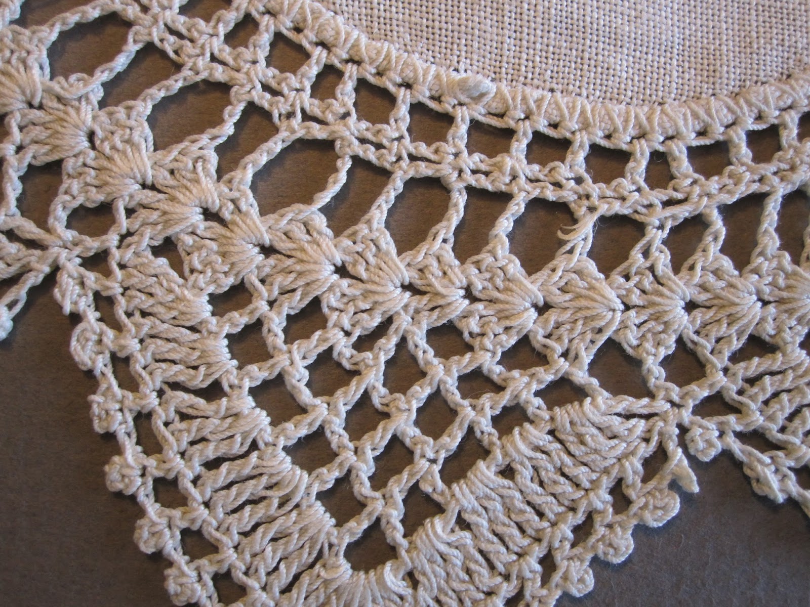 The Vandersall Attic Item 21 Star shaped lace doily