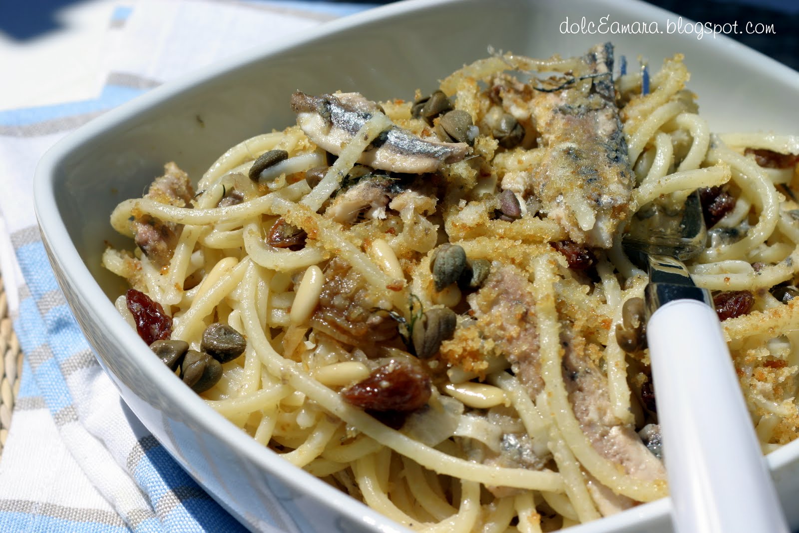 dolc&amara PASTA CH' I' SARDI (pasta con le sarde)