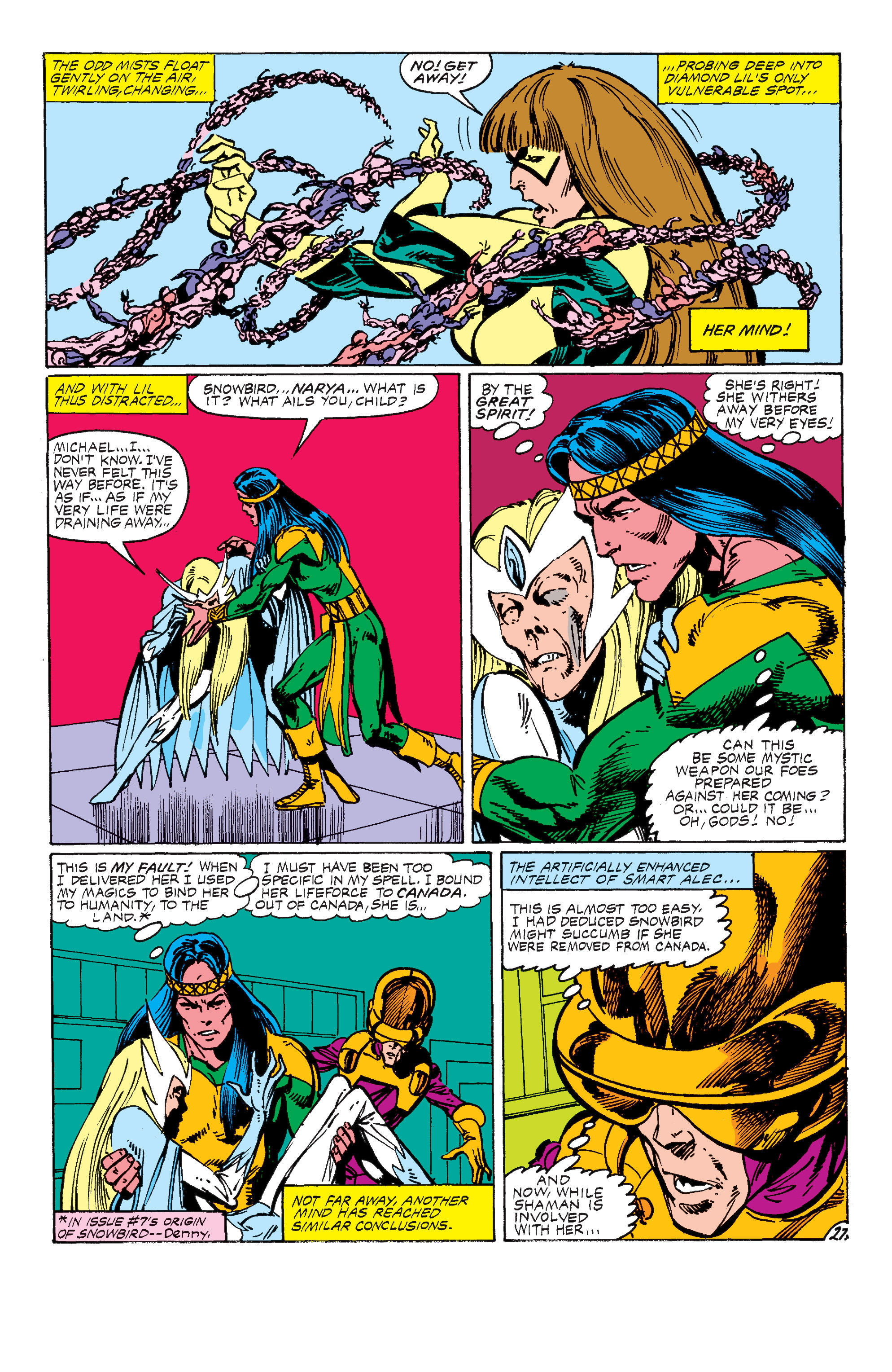 Read online Alpha Flight (1983) comic -  Issue #12 - 27