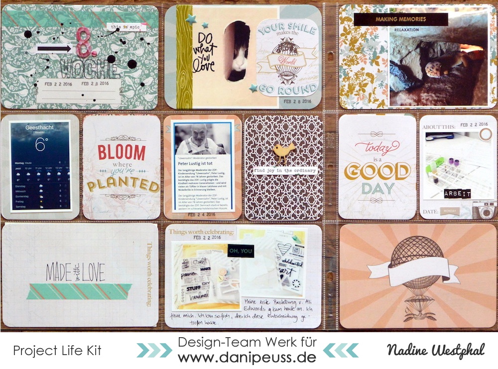  danipeuss.de BLOG Project Life Layouts von Nadine Juli PLKit