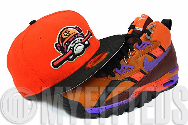 New Era 59FIFTY Jackson Generals Orangeade Jet Black Perry Pink 