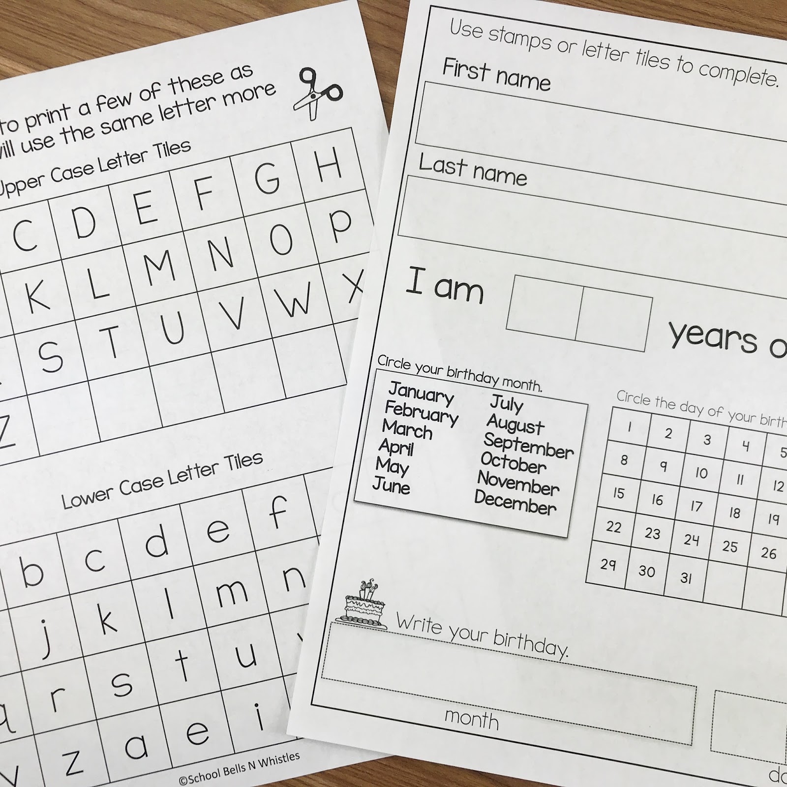 FREEMORNING WORK FOR SPECIAL EDUCATION! School Bells N Whistles