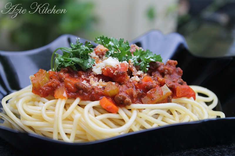 Azie kitchen spaghetti carbonara
