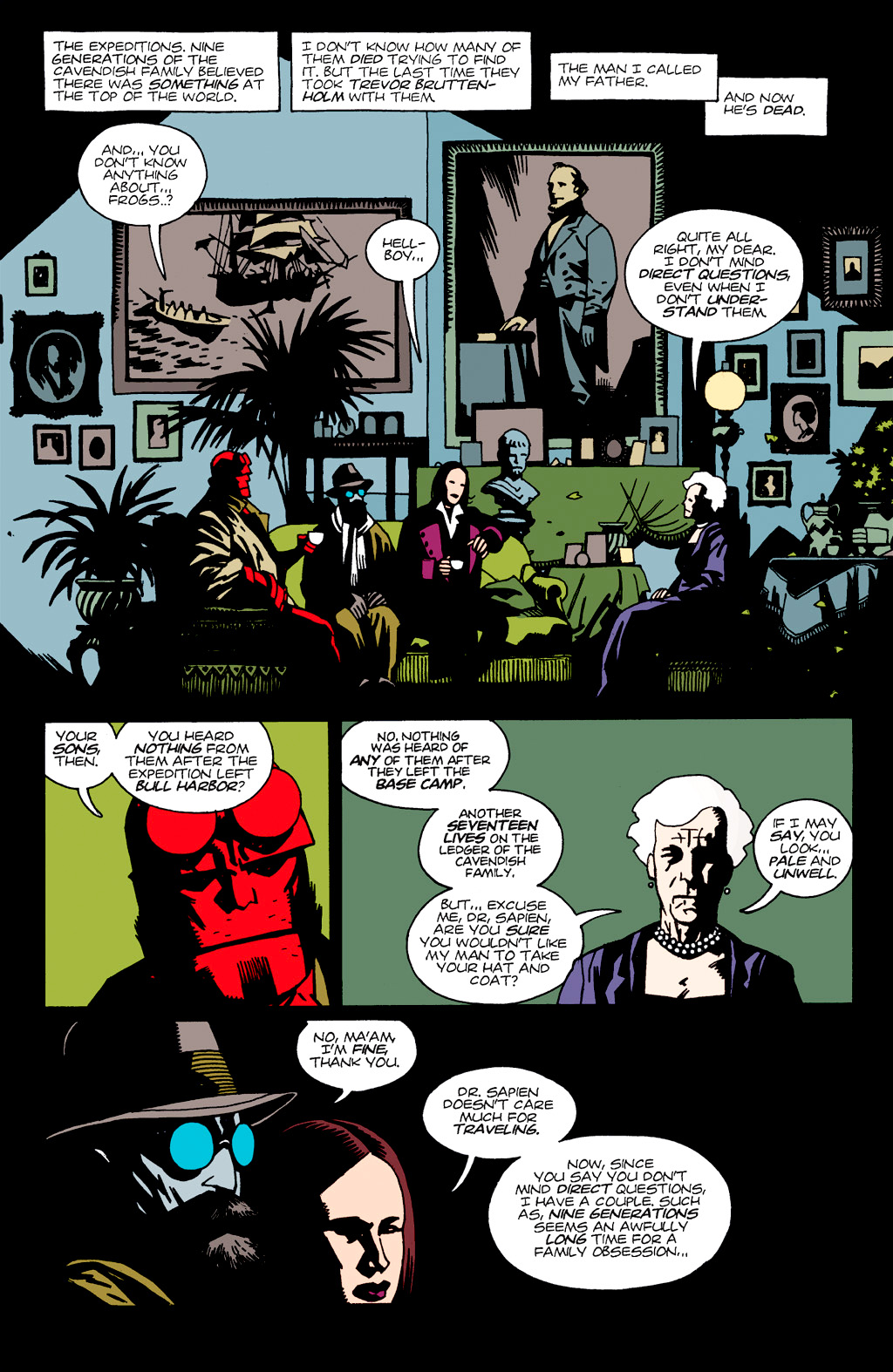 Read online Hellboy: Seed of Destruction comic -  Issue #2 - 5
