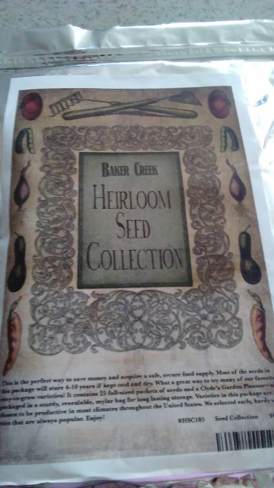 Hanging Off The Wire Baker Creek Seeds Springtime2016