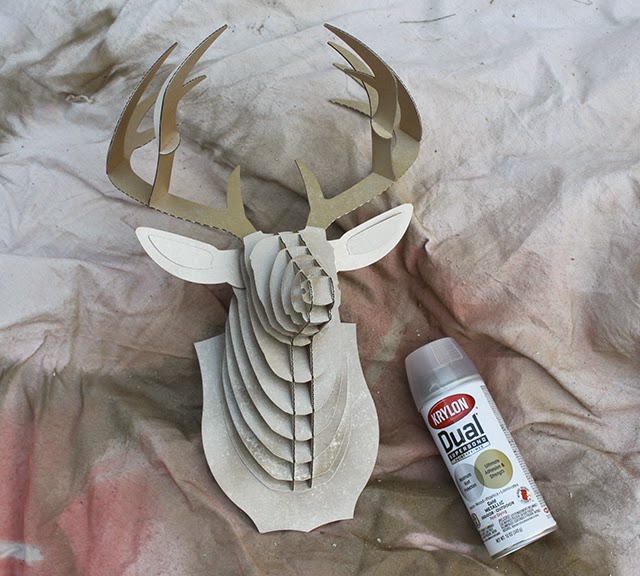 DIY  //  FAUX TAXIDERMY LOVE, Oh So Lovely Blog