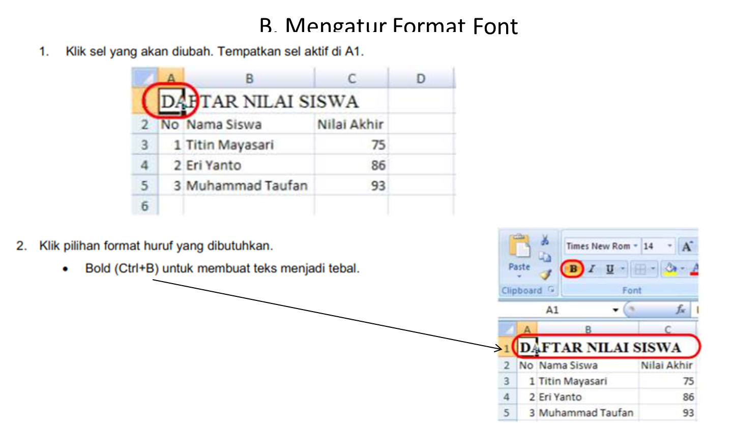 MATERI TIK KELAS XI SEMESTER 2 &quot;MODUL 4 EXCEL&quot;