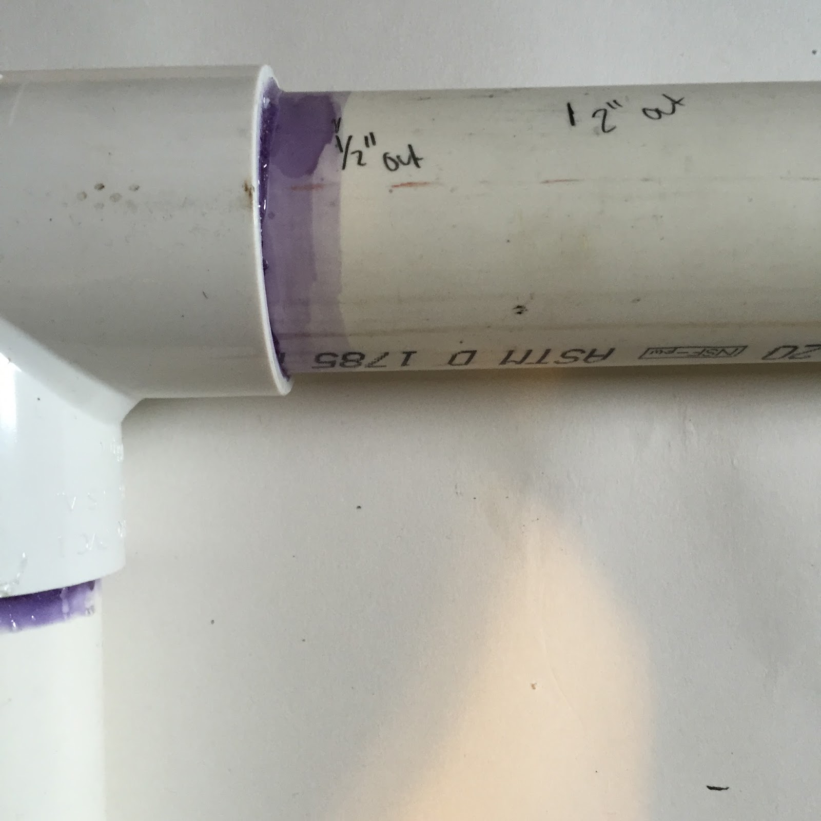 Dabney Lyles Plumbing Cementing PVC Pipe and Fittings