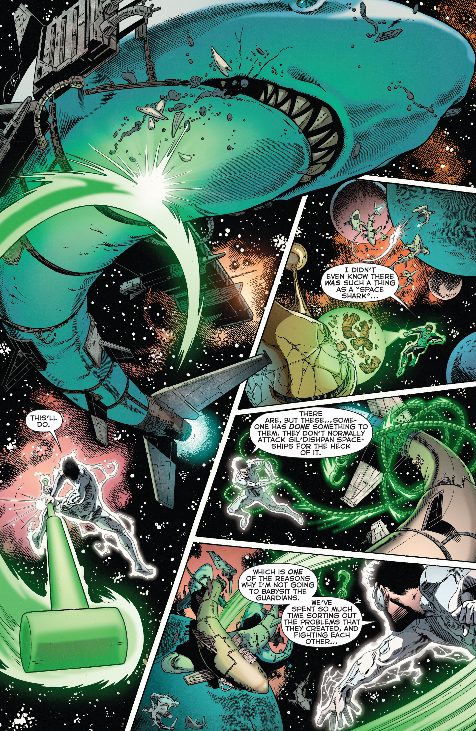 Read online Green Lantern: New Guardians comic -  Issue #21 - 5