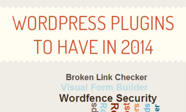 Image: Wordpress Plugins to have in 2014 [Infographic]