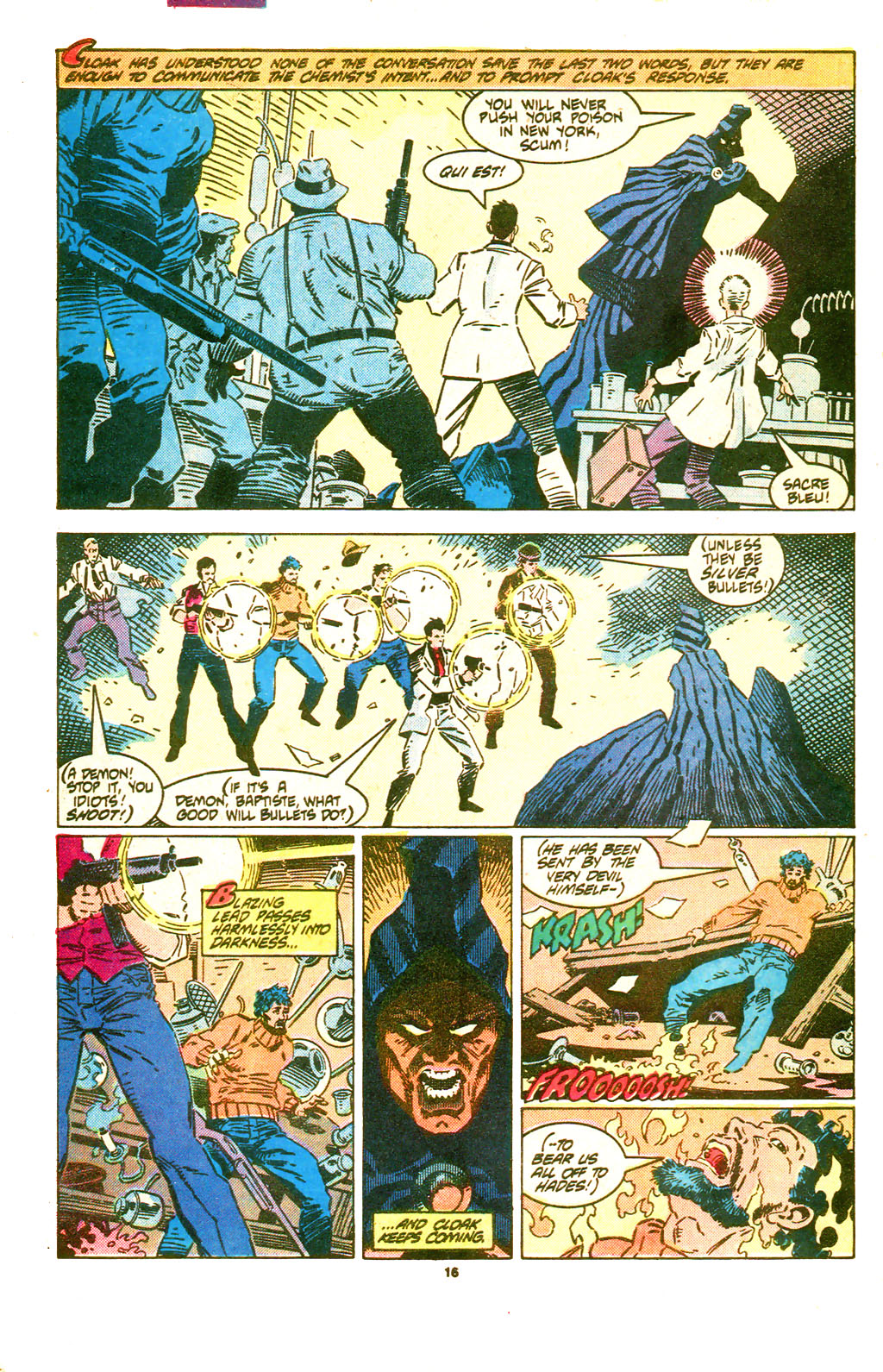 Read online Cloak and Dagger (1985) comic -  Issue #8 - 17