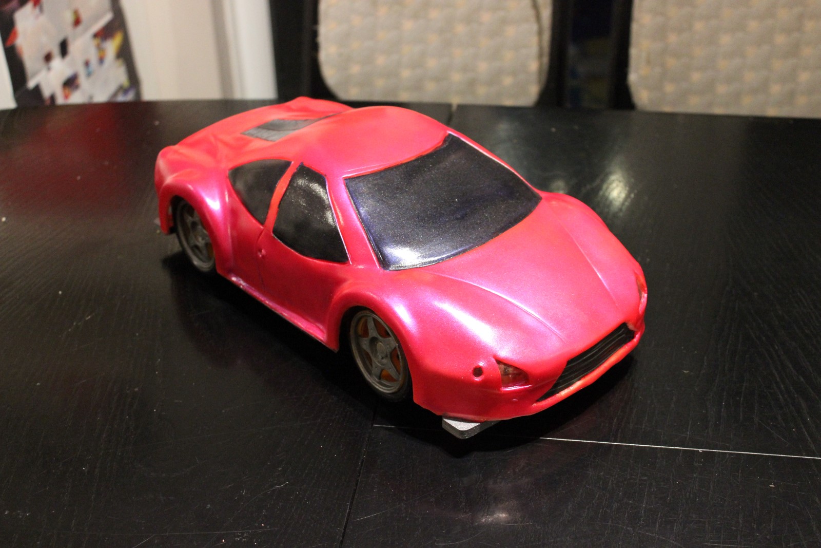 remote control car cake