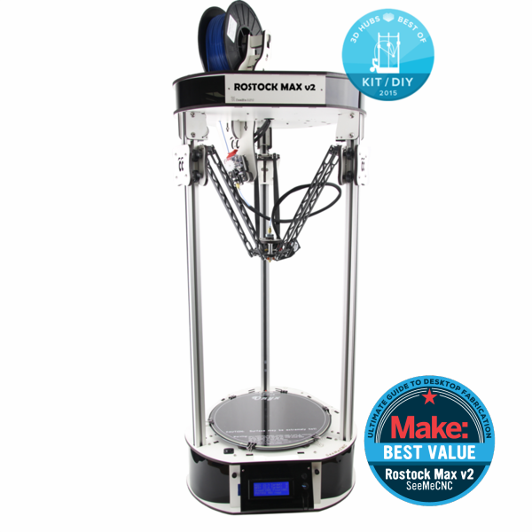 Sourcedrivers Rostock MAX V2 3D Printer Review And Driver Download