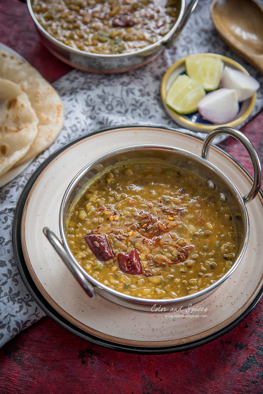 whole mung bean curry, dal tarka whole mung bean curry, dal tarka