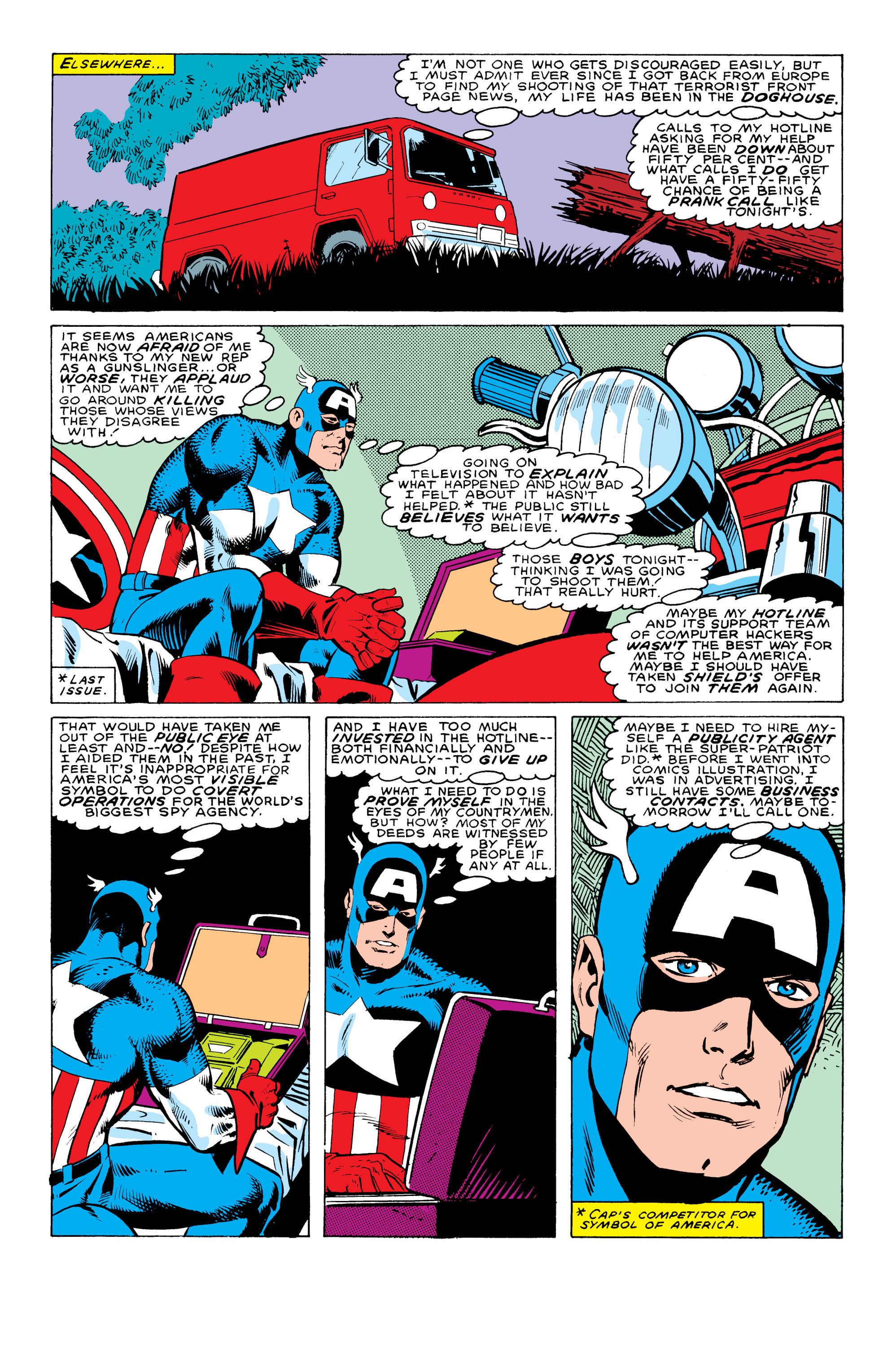Read online Captain America (1968) comic -  Issue #324 - 10