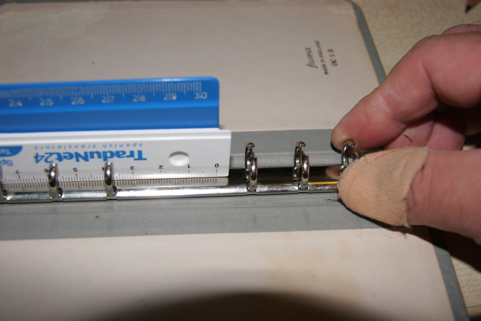 Philofaxy Fixing Ring Gaps