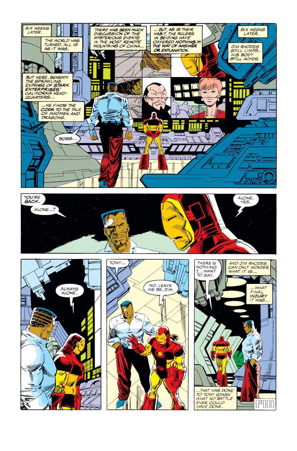 Read online Iron Man (1968) comic -  Issue #275 - 27